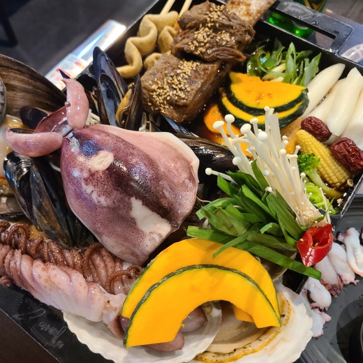  [방이동 먹자골목 맛집] 조개찜과 갈비찜으로 한번에 몸보신 - 인기명 방이점