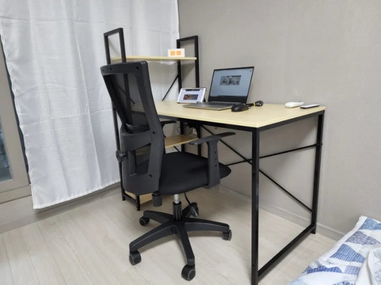  가성비 좋은 책상 의자 인천역 코아루 원룸 사용 후기