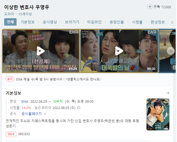 이상한 변호사 우영우 11회 로또 당첨 실화? 부자의 그릇