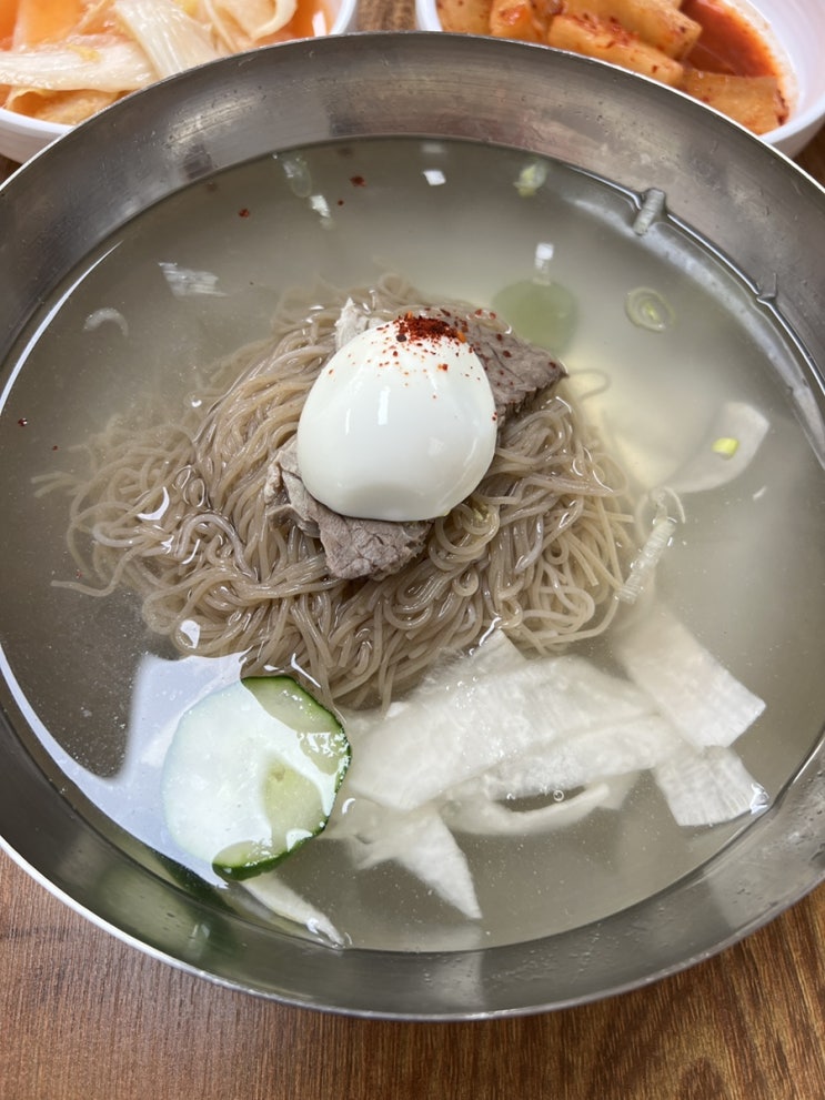  평양냉면 전문점 평장원 완냉 후기
