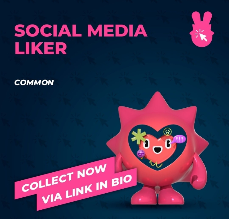  치코앤로코(chikoroko), OpenSea예정, 무료NFT 매일1개 지급, 8월4일 NFT(Gift of the Day) - Social Media Liker