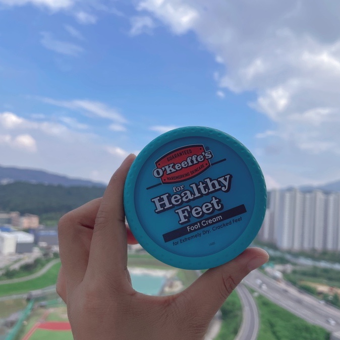  올리브영 풋크림 오킵스 사계절 촉촉하게 홈풋케어합니다