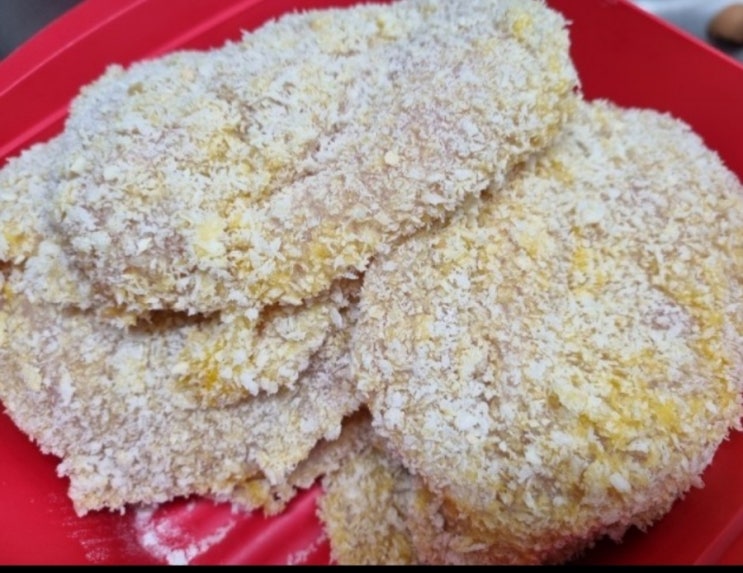  치킨까스만들기