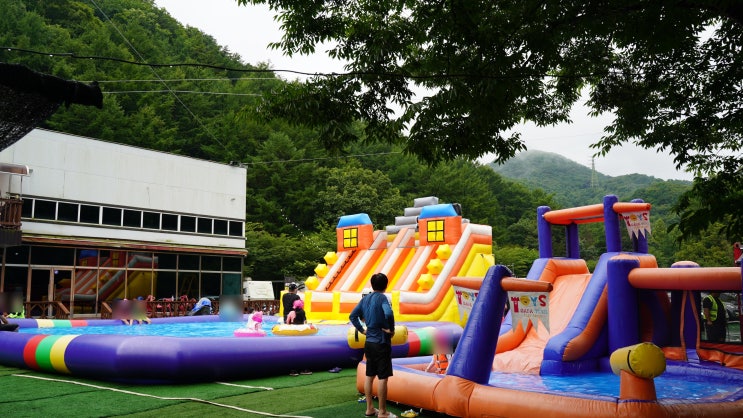  논산 아이와가볼만한곳 추천 대전 근교 평상 수영장 벌곡랜드 물놀이장