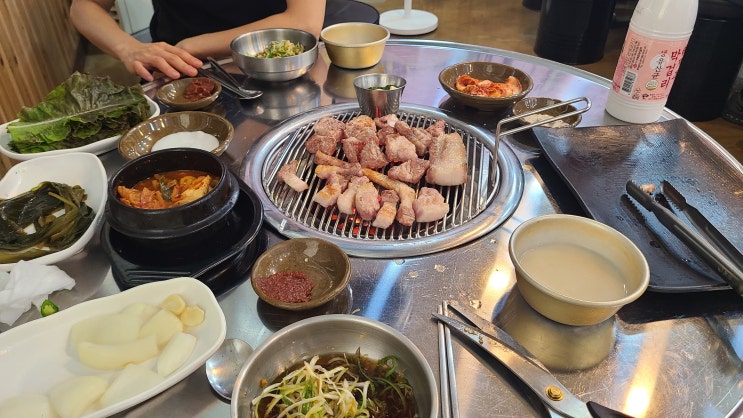 제주 조천맛집 조천깡통구이 흑돼지연탄구이