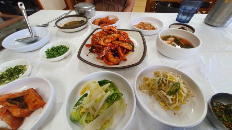  화순 맛집 양지식당과 엄지빈카페