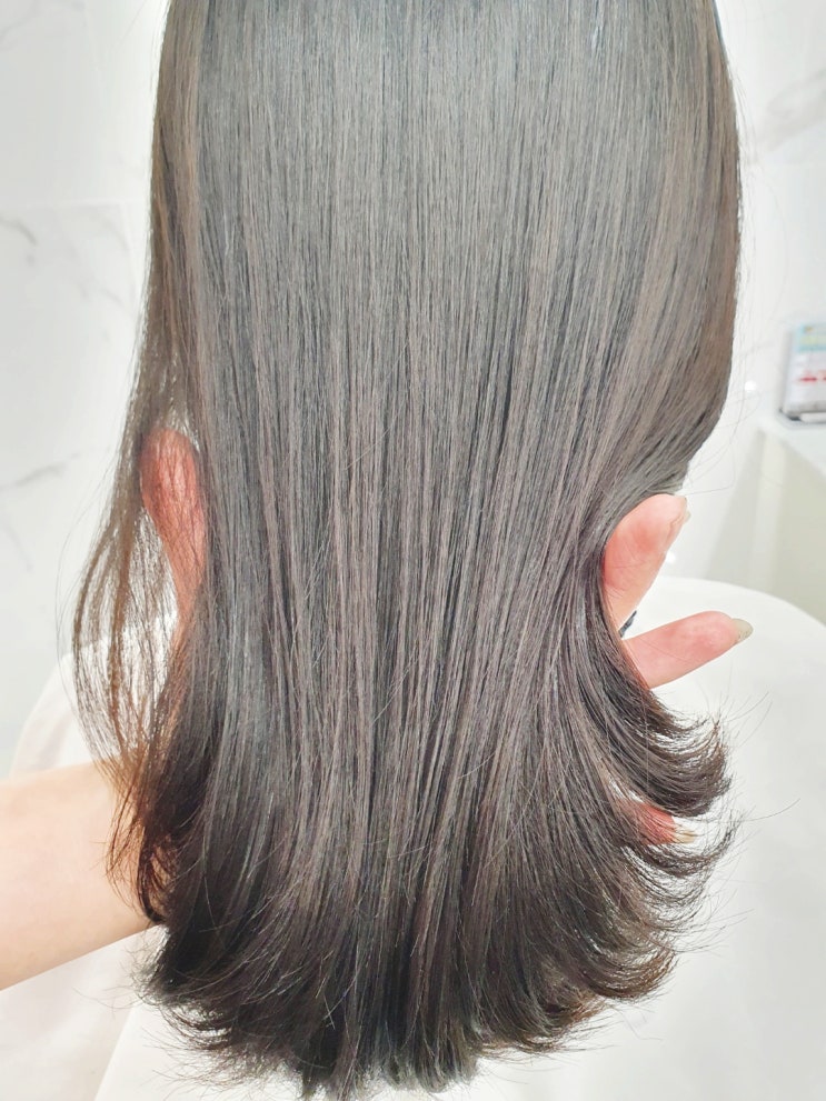 산본역미용실; 부스스한 머리 찬란한헤어에서 클리닉 받았어요!