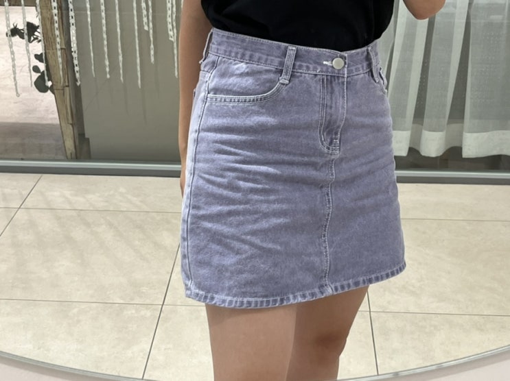 에이블리 친환경 에코 A라인 데님스커트 에이블리 친환경 에코 A라인 데님스커트