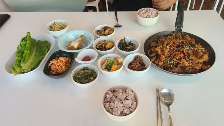 제주외도동맛집 하루밥 깔끔한 한끼 식사