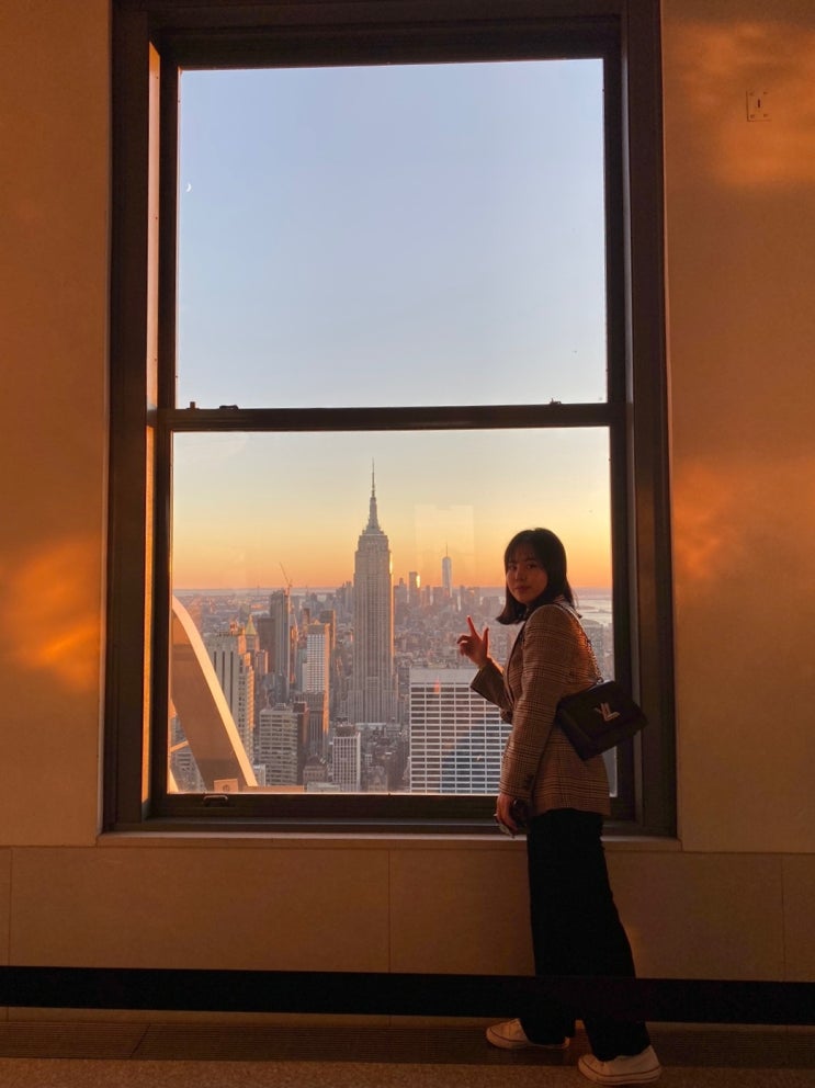 2019 뚜벅이의 11월 뉴욕여행(4) Ι  탑오브더락 시간 예약 · 인생사진 스팟 · 록펠러센터 전망대 · 뉴욕야경 · 그랜드센트럴 · 매그놀리아 · 바나나푸딩