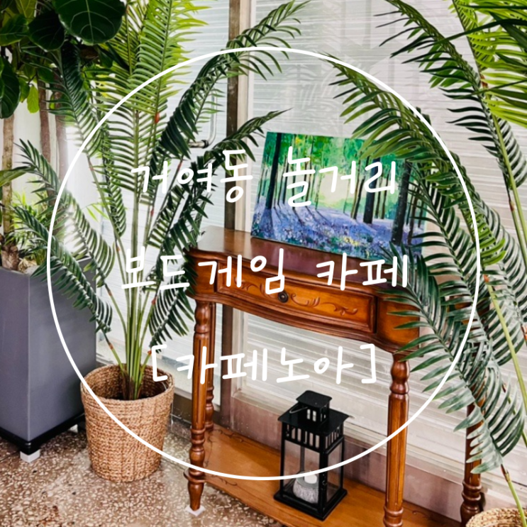  거여동 놀거리 분위기 카페 거여역 애견동반 가능한 '카페노아'