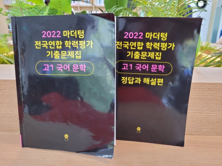  2022 마더텅 전국연합 학력평가 기출문제집 고1 국어 문학으로 중간,기말고사 준비해봐요.