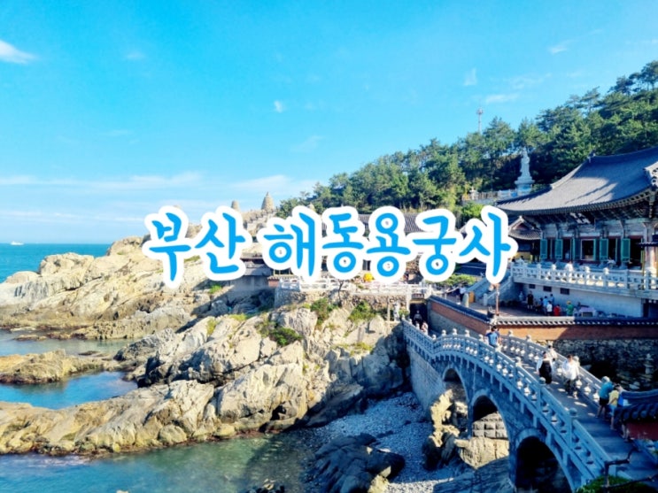  부산가볼만한곳 해동용궁사 (feat. 뷰맛집 바닷가 사찰)