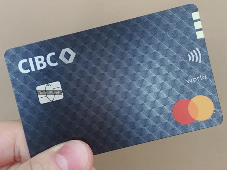캐나다 코스트코 CIBC 신용카드