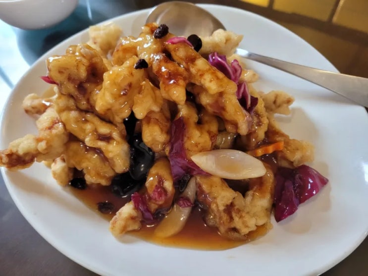  연산동 맛집 함스차이나 탕수육 포함된 점심특선코스A 후기