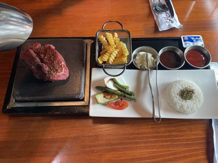 [부평 맛집] 스테이크 가성비 맛집 블랙 스테이크 부평점