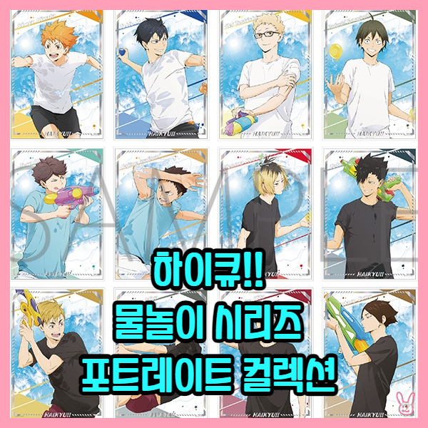  [하이큐!!] 물놀이 시리즈 포트레이트 컬렉션