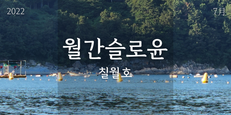  2022년 월말결산 7월 회고, 스케줄로 꽉 찬 한달