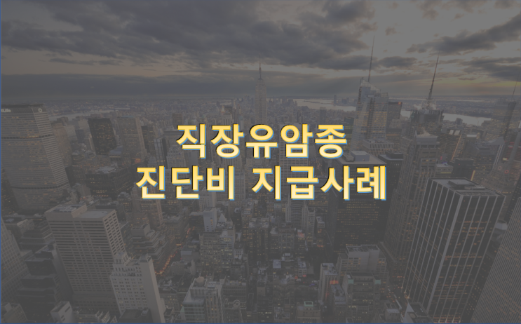  직장유암종 진단비 보상전문가가 필요한 이유