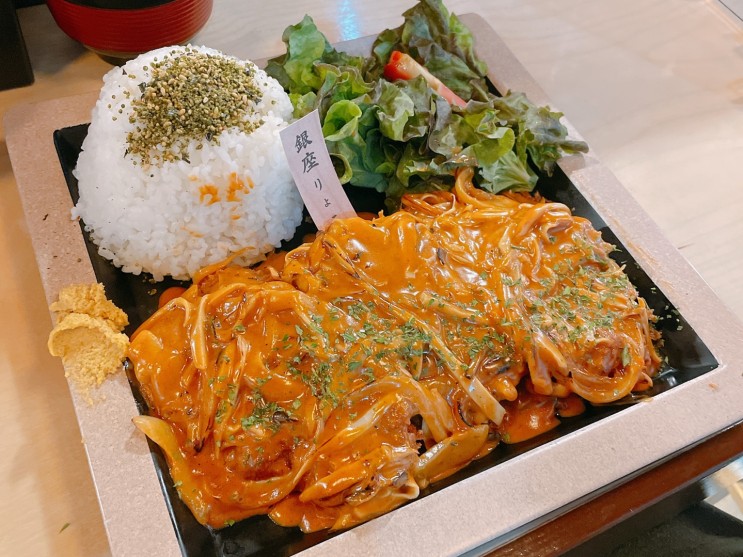 용인 수지 상현역 맛집 긴자료코 광교점 후기 일식 혼밥(데미그라스 돈까스 붓카케우동)