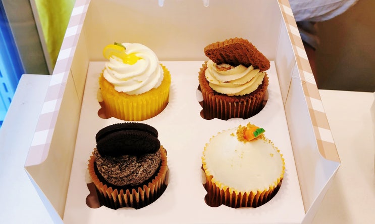  달콤달콤했던 부산서면역컵케이크맛집 제트컵케이크