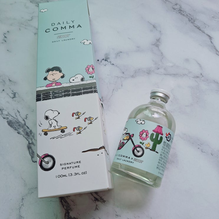  데일리콤마 스누피 디퓨저 데일리 런드리 후기