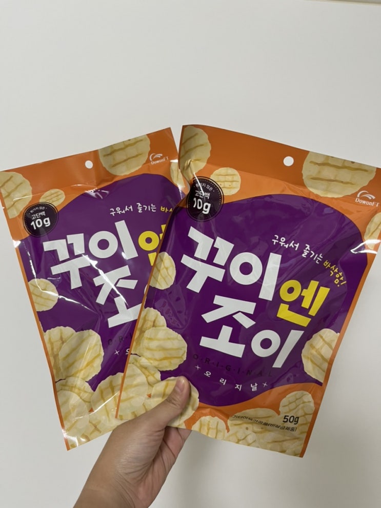  프로틴칩 # 안주로 좋은 빠삭이 어포스낵 : 꾸이엔조이 오리지날