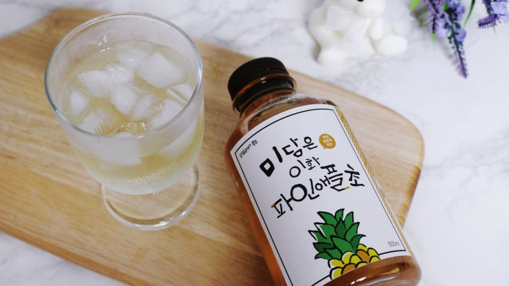  천연발효식초 생과일로 만든 이화식초 파인애플식초