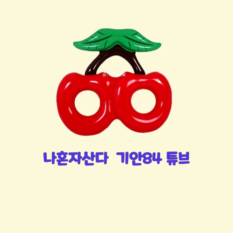  기안84 김해준 튜브 나혼자산다457회 체리 대형 빨간색 사과