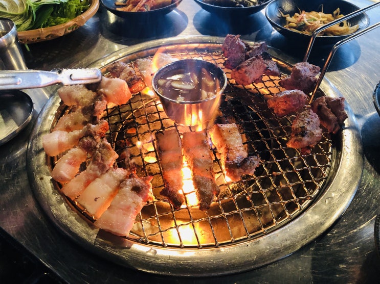  서귀포 흑돼지 맛집추천 성산 복자씨연탄구이 후기