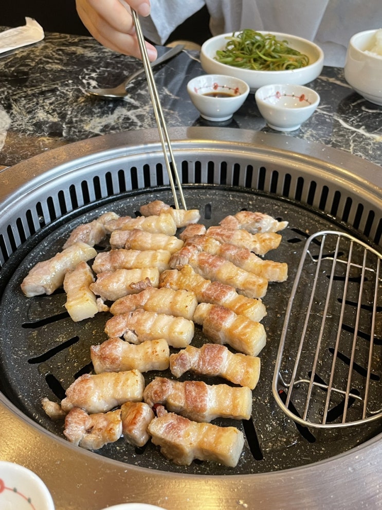  [양산/맛집] 돼지숯불구이 전문점 미인돈 육즙에 반하다