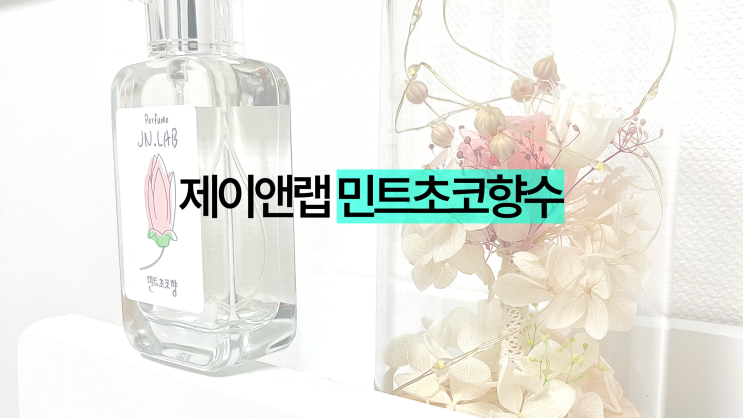  제이앤랩 민트초코향 향수 민초파는 당장 선택하세요 찐 후기