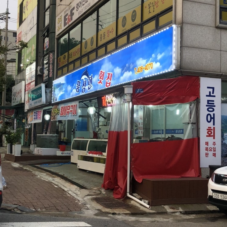  안산 본오동 맛집 풍성한횟집물회
