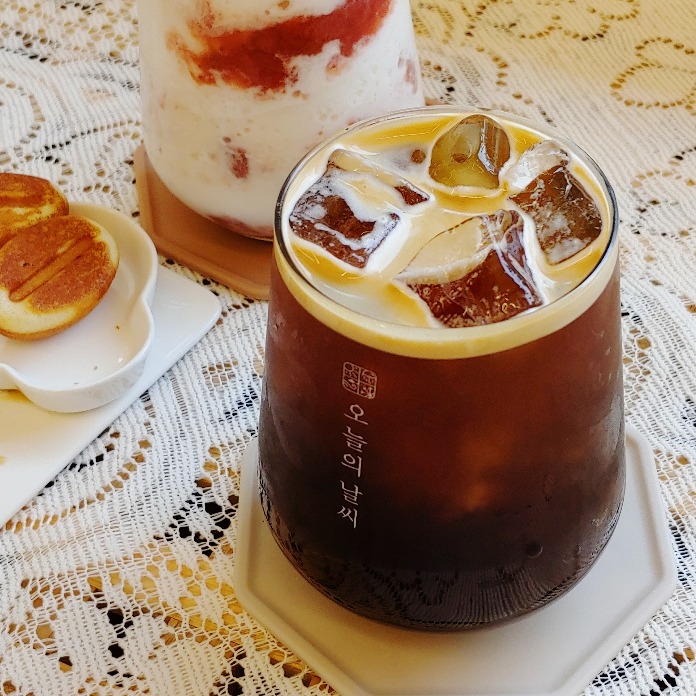 오늘의날씨카페 전주송천동디저트 맛있는 곳