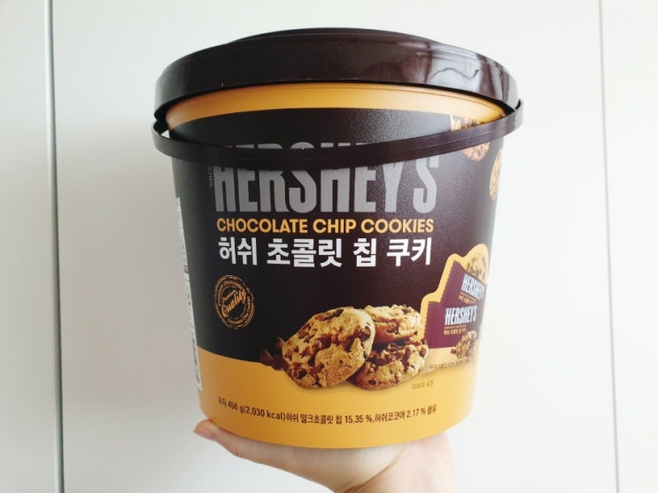  [카카오톡선물하기] 양이 혜자인 허쉬 초콜릿 칩 쿠키 선물받았어요