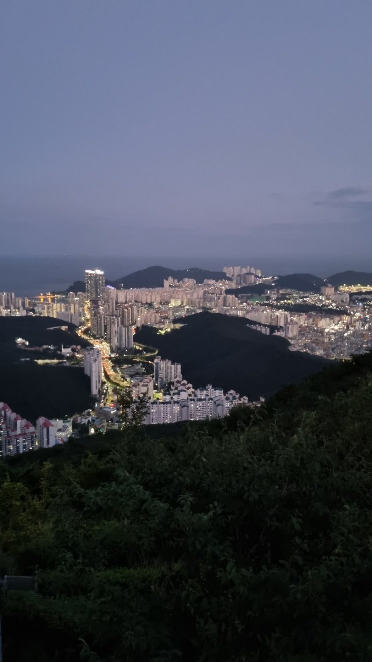  부산 황령산 봉수대 야경  주차 정보