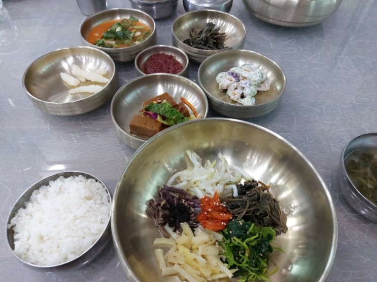 김천 직지사 맛집  부일산채식당