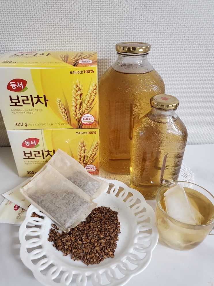  동서 보리차 냉장고 패키지로 온 가족 여름 시원하게 보내요~