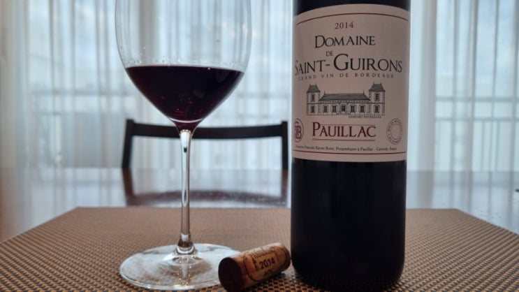  211. 도멘 드 생 귀홍 2014, Domaine de Saint Guirons, Bordeaux Blend, Pauillac