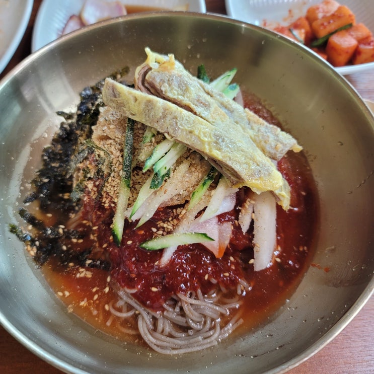  [진주] 육전막국수 먹다 (육전국밥 진주청곡점)