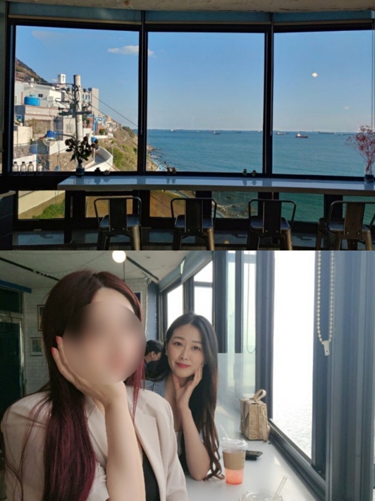  [부산]흰여울문화마을 바다뷰좋은카페 루블루 카페LUBLU