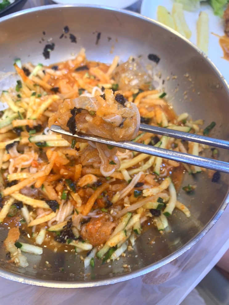  〔 포항 바다원해 바다뷰 멋진 물회 맛집 〕