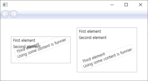  [WPF] 변형(RenderTransform, LayoutTransform)