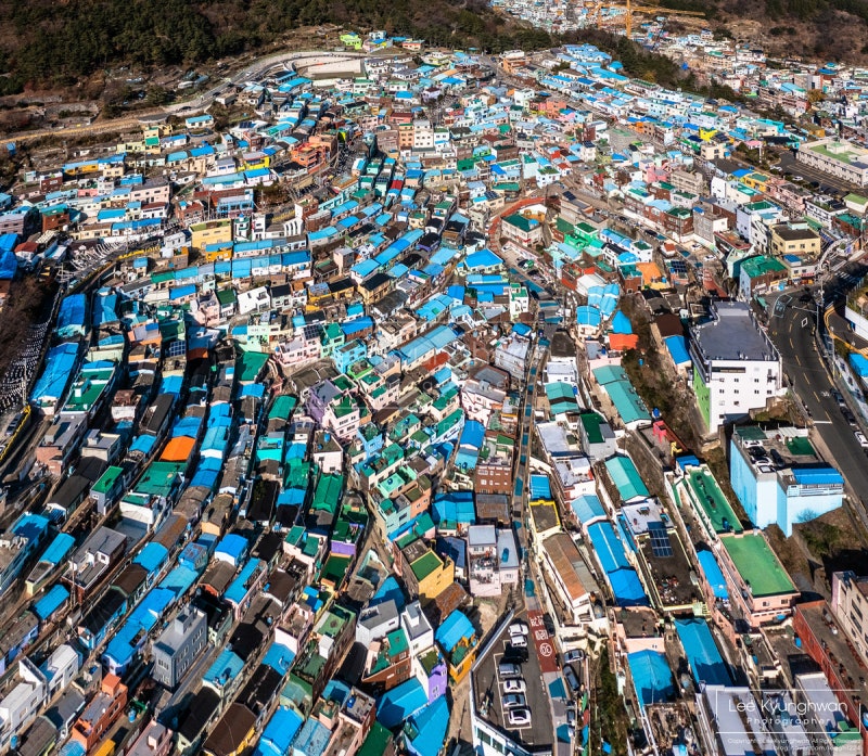[부산] 감천문화마을 드론샷 : 네이버 블로그