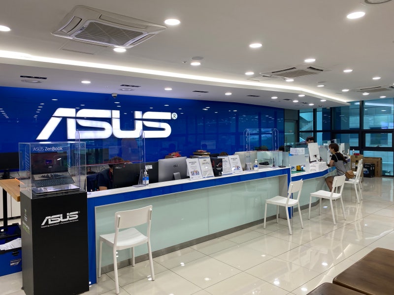 에이수스(ASUS; 아수스) 노트북 수리 후기 (공식 서비스센터 방문기)