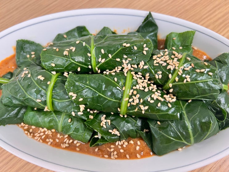  프레시지 죽장연 두부 강된장 케일쌈밥