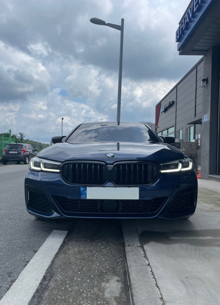  대전 썬팅 BMW 520i(G30) 하버캠프 세라믹본드 20% 전면 시공