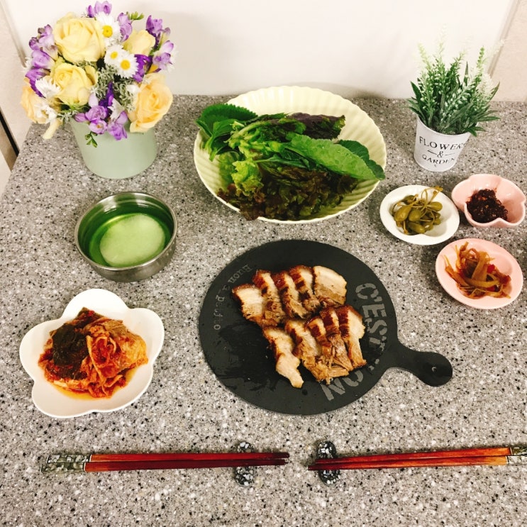 집에서 쌍화탕으로 간단 수육 만들기 : 전기밥솥 vs. 냄비