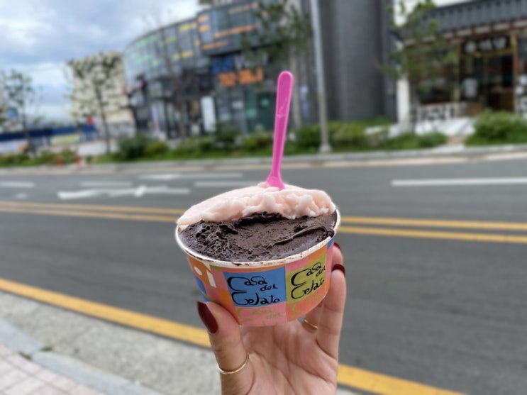  부산광안리 수변공원 다양한 젤라또가 있는 카페 젤라떼리아