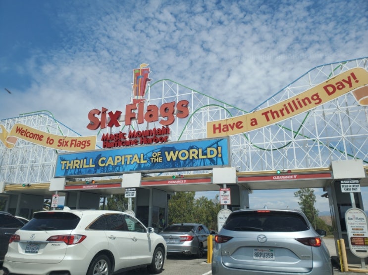  식스플래그 매직마운틴 six flags magic mountain 후기 + 팁들